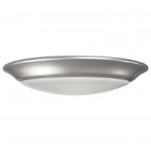  62/1663 - 7 inch; LED Disk Light; 5000K; 6 Unit Contractor Pack; Brushed Nickel Finish