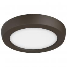  62/1702 - Blink Pro - 9W; 5in; LED Fixture; CCT Selectable; Round Shape; Bronze Finish; 120V