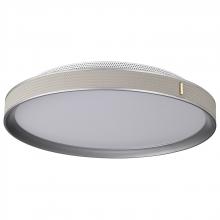 62/3022 - Bandon; 20 Inch LED Flush Mount; Gray with Off White Wrap; Acrylic Lens