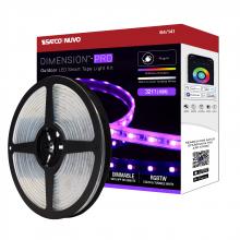  64/141 - Dimension Pro; Tape light strip; 32 ft.; Hi-Output; RGB plus Tunable White; Plug connection; IP65;