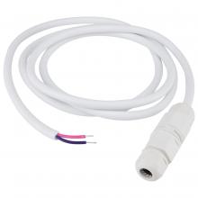  65/170 - Whip Connector; 5.5 Foot; IP68 Rated; White; 0-10V Dimming