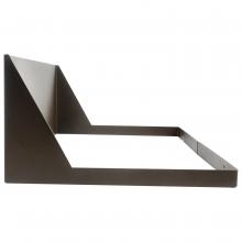 65/878 - Area Light Cutoff Shield; Bronze Finish; Only for 200W Fixture