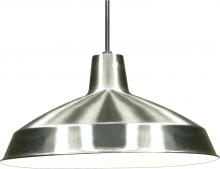  SF76/661 - 1 Light - 16" Pendant with Warehouse Shade - Brushed Nickel Finish