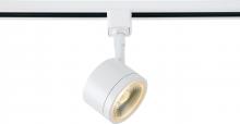  TH401 - LED 12W Track Head - Round - Matte White Finish - 24 Degree Beam