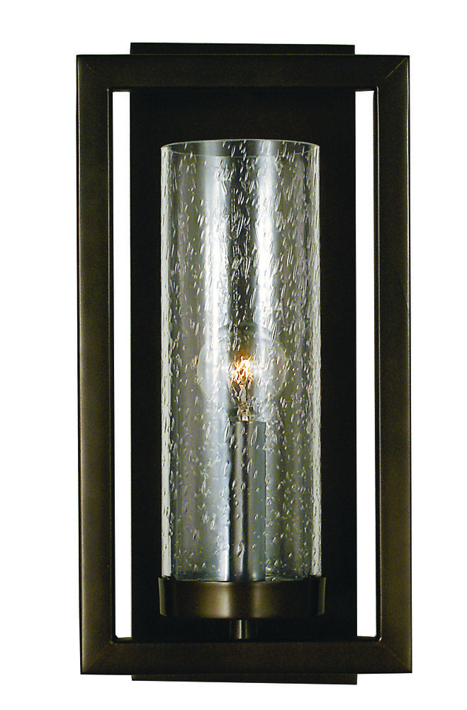 1-Light Brushed Nickel Theorem Sconce