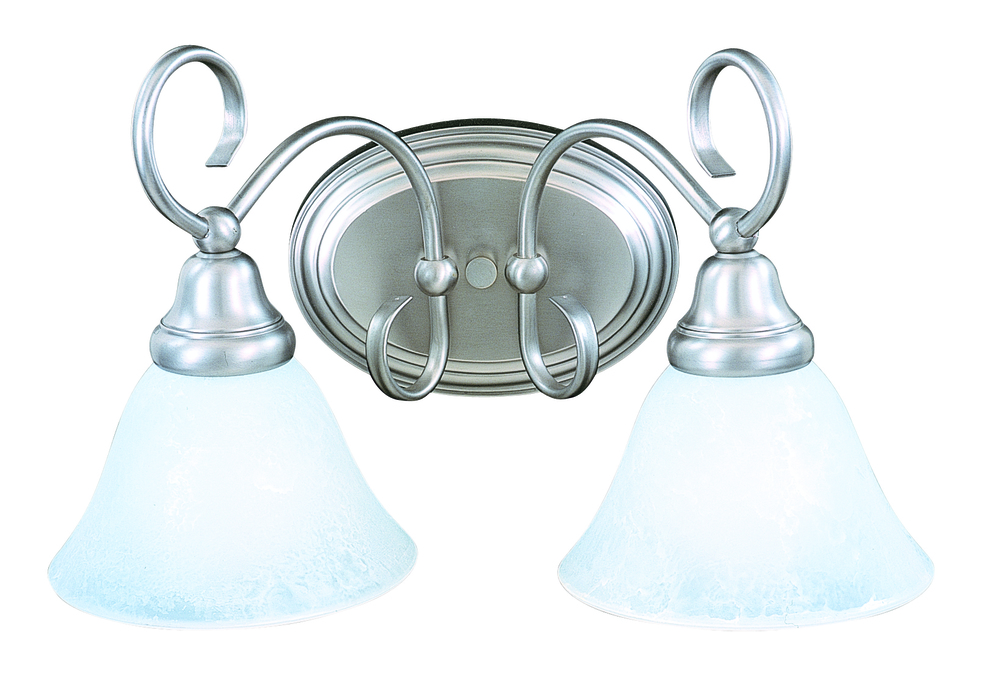 Two Light Bath Fixture from the Black Forest Collection