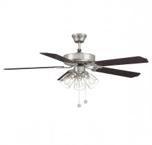  M2022BNRV - 52" 3-Light Ceiling Fan in Brushed Nickel