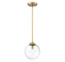  M70067NB - 1-Light Mini Pendant in Natural Brass