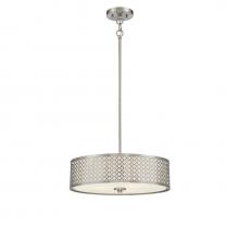  M70108BN - 3-Light Pendant in Brushed Nickel