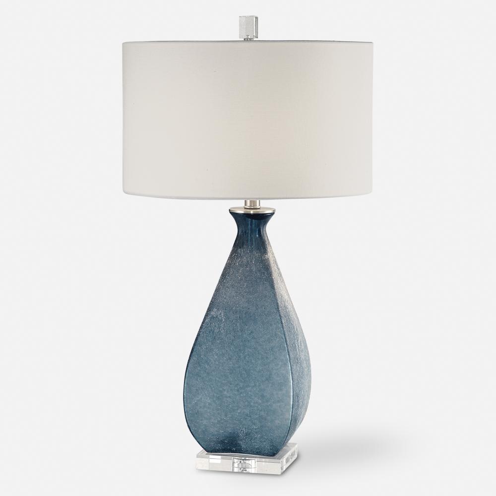 Uttermost Atlantica Ocean Blue Lamp