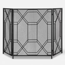  17982 - Uttermost Rosen Geometric Fireplace Screen