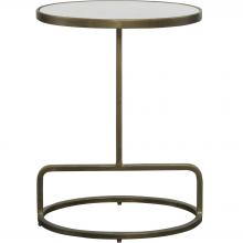  25135 - Uttermost Jessenia White Marble Accent Table