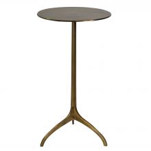  25149 - Uttermost Beacon Gold Accent Table