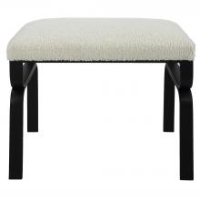  23749 - Uttermost Diverge White Shearling Small Bench