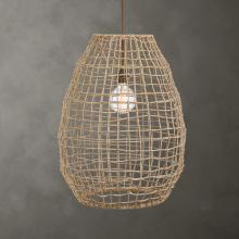  21535 - Cross Weave 1 Light Pendant