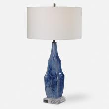  28425-1 - Uttermost Everard Blue Table Lamp