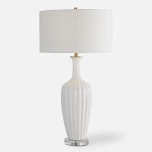 28374-1 - Uttermost Strauss White Ceramic Table Lamp