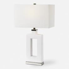  28426-1 - Uttermost Entry Modern White Table Lamp