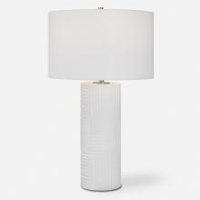  30068 - Uttermost Patchwork White Table Lamp