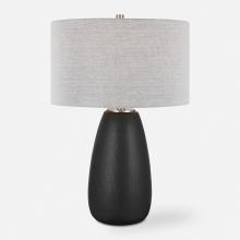  30058-1 - Uttermost Twilight Satin Black Table Lamp