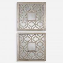  13808 - Uttermost Sorbolo Squares Decorative Mirror Set/2