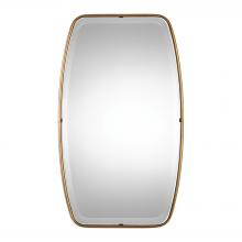  09145 - Uttermost Canillo Antiqued Gold Mirror