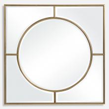  09673 - Uttermost Stanford Gold Square Mirror