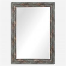  09724 - Uttermost Owenby Rustic Silver & Bronze Mirror