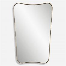  09787 - Uttermost Belvoir Brass Mirror