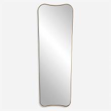  09839 - Uttermost Belvoir Large Antique Brass Mirror