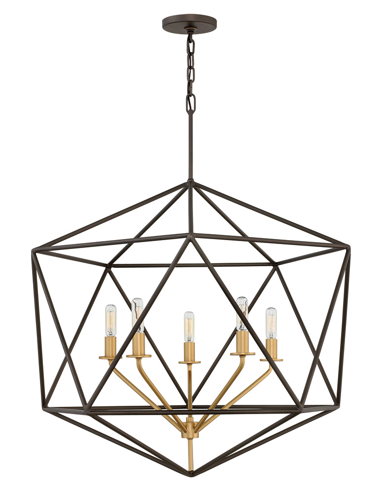 Medium Open Frame Chandelier