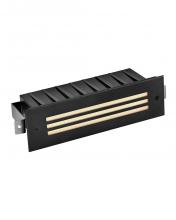  15335SSB - 12V LED Large Louvered Brick Light