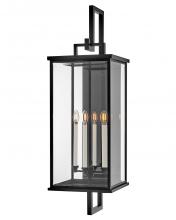  20019BK - Extra Large Wall Mount Lantern