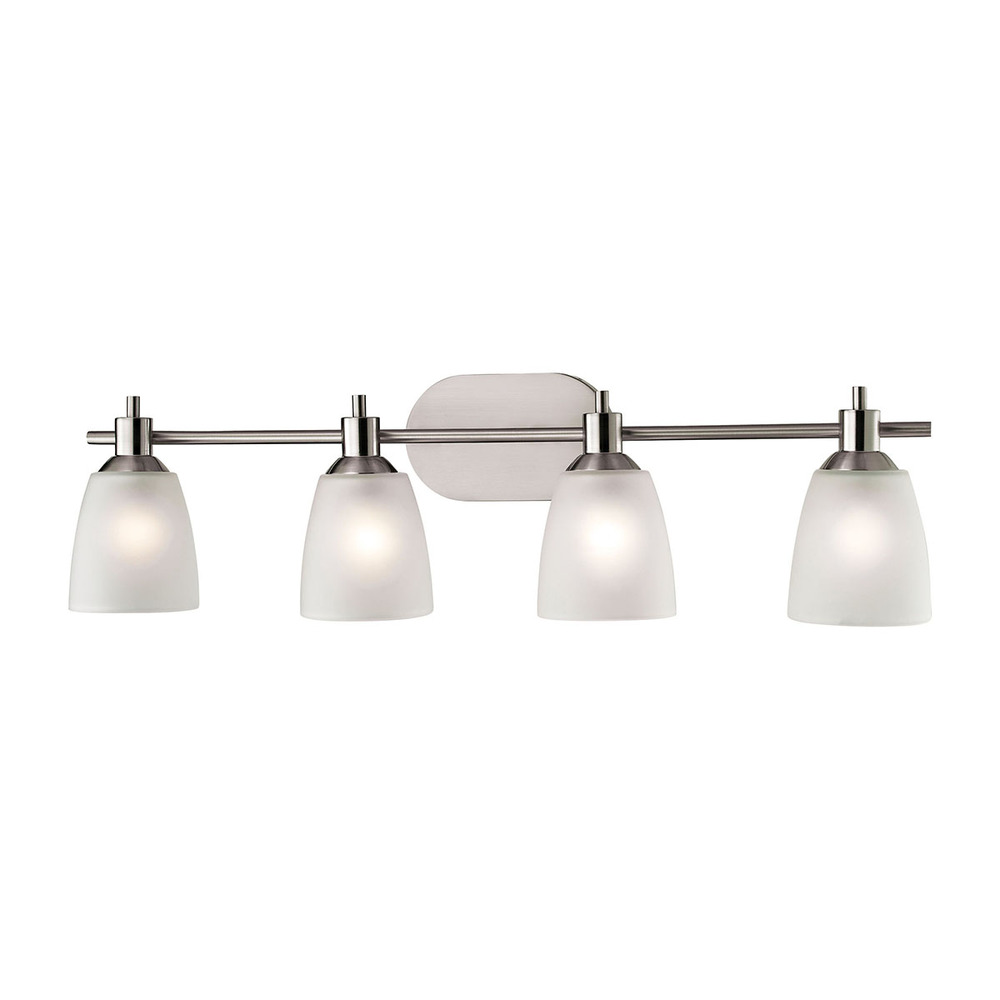 Thomas - Jackson 31'' Wide 4-Light Vanity Light - Brushed Nickel