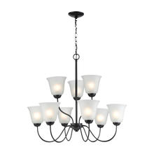  1259CH/10 - Thomas - Conway 26'' Wide 9-Light Chandelier - Oil Rubbed Bronze