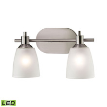  1302BB/20-LED - Thomas - Jackson 14'' Wide 2-Light Vanity Light - Brushed Nickel