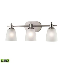  1303BB/20-LED - Thomas - Jackson 22'' Wide 3-Light Vanity Light - Brushed Nickel