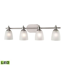  1304BB/20-LED - Thomas - Jackson 31'' Wide 4-Light Vanity Light - Brushed Nickel