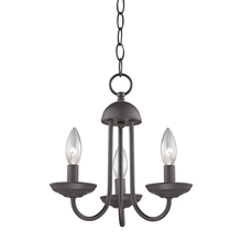  1523CH/10 - Thomas - Williamsport 12'' Wide 3-Light Chandelier - Oil Rubbed Bronze