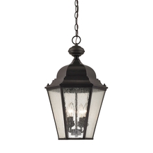  8903EH/75 - Thomas - Cotswold 13'' Wide 4-Light Outdoor Pendant - Oil Rubbed Bronze