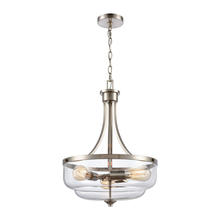  CN320342 - Thomas - Calistoga 17'' Wide 3-Light Pendant - Brushed Nickel