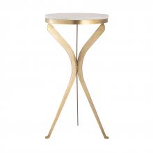  H0805-10877 - Rowe Accent Table - Aged Brass
