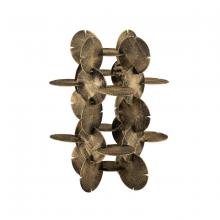  S0807-9818 - Flint Sculpture - Antique Brass