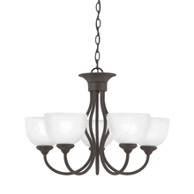  SL801563 - Thomas - Tahoe 24'' Wide 5-Light Chandelier - Painted Bronze