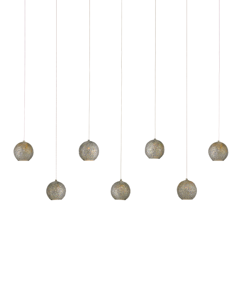 Giro 7-Light Linear Multi-Drop Pendant