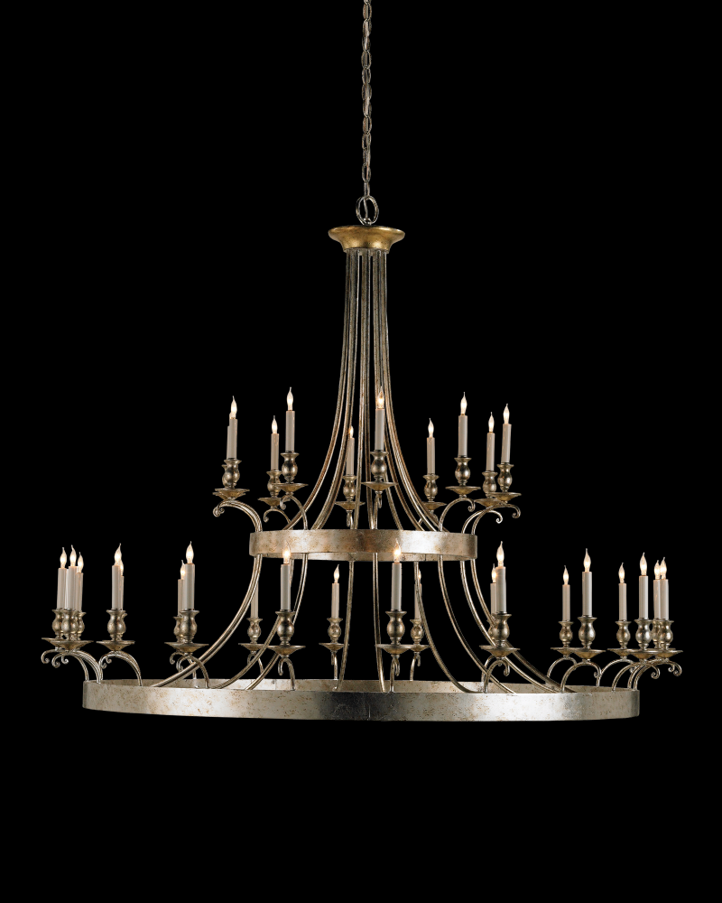 Lodestar Silver Chandelier