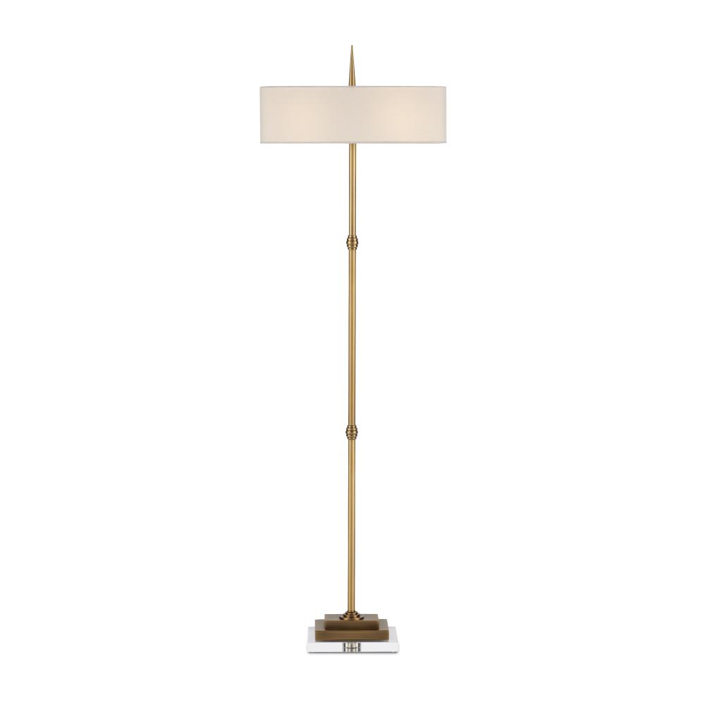 Caldwell Brass Floor Lamp