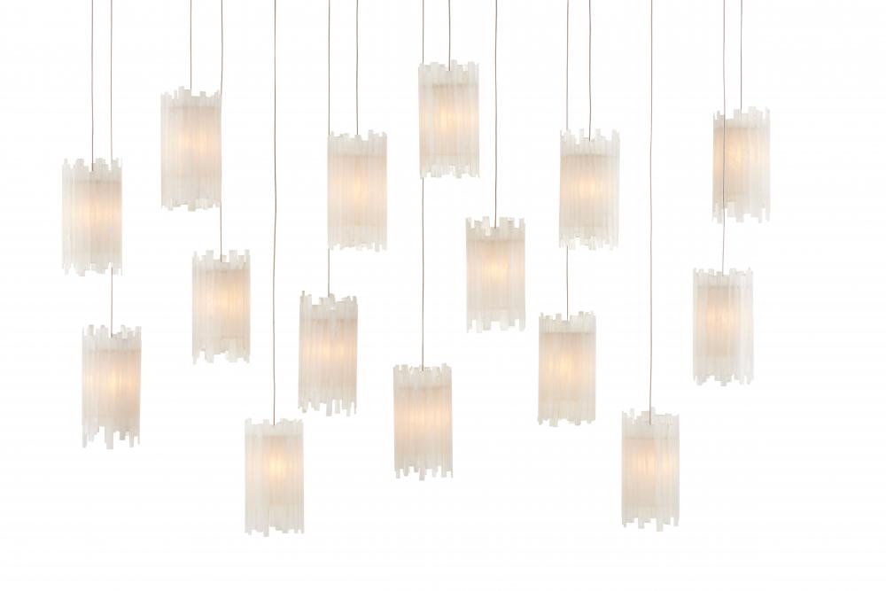 Escenia 15-Light Linear Multi-Drop Pendant