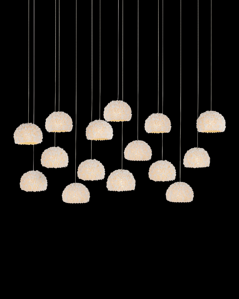 Virtu 15-Light Linear Multi-Drop Pendant