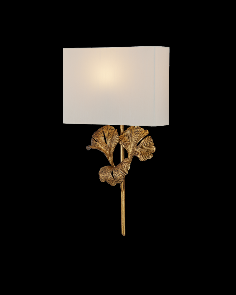 Gingko Gold Wall Sconce